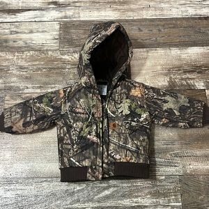 Baby boys camo carhartt coat